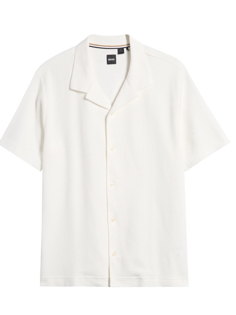 Boss Powell Cotton Corduroy Camp Shirt